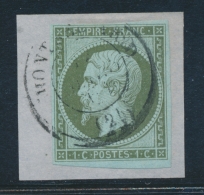 N°11 - Obl. Càd MONTBELIARD - TB - 1853-1860 Napoléon III