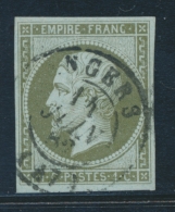 N°11 - Obl. Càd D'ANGERS - TB - 1853-1860 Napoleon III