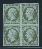 N°11 - Bloc De 4 - Signé Calves - TB - 1853-1860 Napoléon III