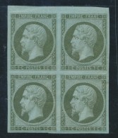 N°11 - Bloc De 4 - BDF - 1 Ex **  - B/TB - 1853-1860 Napoleone III