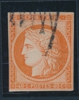 N°5 - Petites Marges - Signé Brun - B/TB - 1849-1850 Cérès