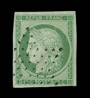 N°2 - 15c Vert - Signé - TB - 1849-1850 Ceres