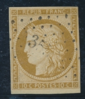 N°1 - Sans Défaut - TB - 1849-1850 Ceres