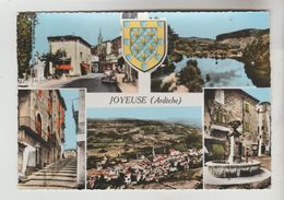 CPSM JOYEUSE (Ardèche) - 5 Vues - Joyeuse