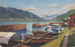 NOD Photochromie AK Lago Maggiore Vira Gambarogno Magadino Locarno Suisse Tessin TI 190 3262 Nenke Ostermaier Dresden - Gambarogno