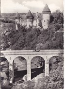 CULAN. - Vue Aérienne Du Château .  CPSM - Culan