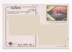 CUBA - Santiago Di Cuba - Paraque Baconao - Hotel Balneario Del Sol - Treno Train - Pesce Fish - Storia Postale - Cartas & Documentos