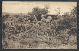 +++ CPA - CAMP D'ELSENBORN - Préparation Pour Le Tir - Schletoefenings Voorbereiding - Armée    // - Butgenbach - Buetgenbach