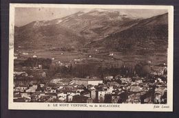 CPA 84 - MALAUCENE - LE MONT VENTOUX Vu De Malaucène - Jolie Vue Générale Du Village - Malaucene