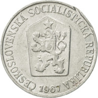 Monnaie, Tchécoslovaquie, 5 Haleru, 1967, TTB, Aluminium, KM:53 - Czechoslovakia