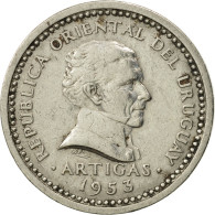Monnaie, Uruguay, 2 Centesimos, 1953, SUP, Copper-nickel, KM:33 - Uruguay
