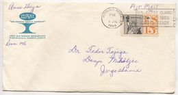 HAWAII / HONOLULU 1965. YACHT HARBOR / OLD COVER, TRAVELED TO YUGOSLAVIA - Hawaii