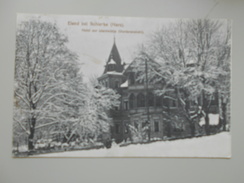 ALLEMAGNE SAXE ANHALT ELEND BEI SCHIERKE HARZ. HOTEL ZUR WALDMÜHLE VORDERANSICHT - Schierke