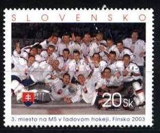 Slovakia 2003 Mi 456 ** Slovak Ice-hockey Team - Ungebraucht