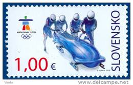Slovakia 2010 Mi 629 ** Olympia Vancouver - Unused Stamps