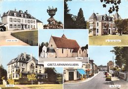 77-GRETZ-ARMAINVILLIERS- MULTIVUES - Gretz Armainvilliers