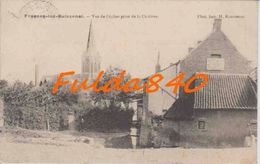 CPA.  FRASNES-LEZ-BUISSENAL.   Vue De L'Eglise Prise De La Crotière.   .    1911. (). - Frasnes-lez-Anvaing