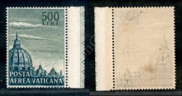 1958 - 500 Lire Cupola (33/I - P.Aerea) Dentellatura 14 A Pettine - Bordo Foglio - Gomma Integra Con Lieve... - Altri & Non Classificati