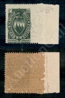 1923 - 15 Cent Croce Rossa (92a) Non Dentellato A Destra - Gomma Integra - Cert. Raybaudi (1.275) - Other & Unclassified