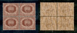 1899 - 10 Cent (28) In Quartina - Ottimamente Centrata - Gomma Integra (525+) - Altri & Non Classificati