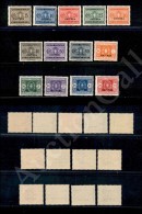 1934 - Segnatasse (26/38) La Serie Completa Dei 13 Valori - Gomma Integra (500) - Other & Unclassified