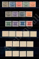 1934 - Segnatasse (26/38) La Serie Completa Dei 13 Valori - Gomma Integra (500) - Altri & Non Classificati