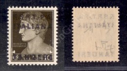 1939 - R.S.R.T. P.A Italiana Tangeri Su 10 Cent Imperiale Bordo Foglio - Gomma Integra - Cert. AG - Sonstige & Ohne Zuordnung