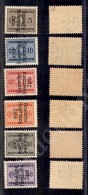 1943 - Segnatasse (1/3 + 5/7) - 6 Valori - Gomma Integra (500) - Sonstige & Ohne Zuordnung