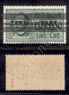 1943 - 1,25 Lire (3 Espressi - Terzo Tipo) Con A Alternate Larga + Stretta - Gomma Integra - Cert. AG (500) - Otros & Sin Clasificación