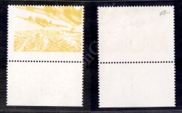 1995 - 750 Lire Rifornimento Nei Balcani (2155) Con La Sola Stampa Del Colore Giallo - Gomma Integra - Cert.... - Other & Unclassified