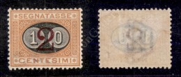 1891 - 10 Cent Su 2 (17 - Segnatasse) Nuovo Con Gomma - Ottimamente Centrato (500) - Other & Unclassified