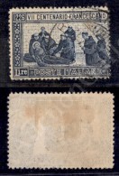 1926 - 1,25 Lire S. Francesco (196 Varietà) Dentellatura Destra Spostata A Sinistra (6 Millimetri -... - Autres & Non Classés