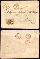 Due 80 Cent Giallo Arancio (17C) Su Involucro Di Assicurata Da Brescia A Milano Del 26.1.62 - Piccoli Difetti... - Other & Unclassified