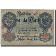 Billet, Allemagne, 20 Mark, 1914, 1914-02-19, KM:46b, TB - 20 Mark