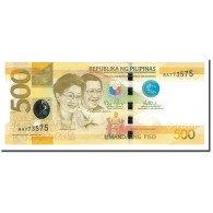 Billet, Philippines, 500 Piso, 2010-2015, KM:210a, NEUF - Philippines