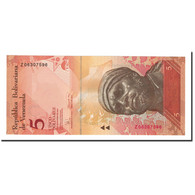 Billet, Venezuela, 5 Bolivares, 2007-2012, 2008-12-19, KM:89c, NEUF - Venezuela