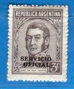 Ref. (Mn.1 ) Argentina - ** 1938 - SERVICE - , Yvert  338.   MNH.    Vedi Descrizione - Service