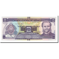 Billet, Honduras, 2 Lempiras, 2012, 2012-03-01, KM:97, NEUF - Honduras