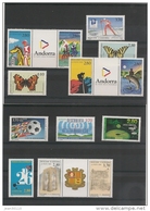 ANDORRE  Année 1994 Complète N° Y/T : 441/453 ** Côte: 26 € - Volledige Jaargang