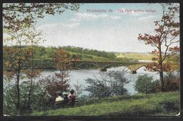 USA - Pennsylvania - Philadelphia - The Park Trolley Bridge. Unposted Early 1900's - Philadelphia