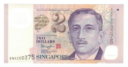 Billet, Singapour, 2 Dollars, 2005, KM:46h, NEUF - Singapour