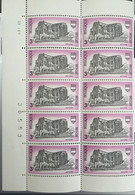 COB 1483-Cu ** - Point Rouge Devant B (T3) - Astre (T9) - Ligne Rouge (timbres De Droite) - 1961-1990