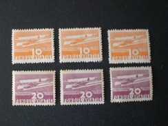 ROMANIA România 1937 AIRMAIL MNH MHL - Unused Stamps