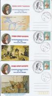 ARCTIC EXPEDITION, PIERRE ESPRIT RADISSON, SHIP, MAP, SPECIAL COVER, 3X, 2010, ROMANIA - Expéditions Arctiques