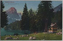 Gasthaus Obersee - Mit Brünnelistock - Photo: Schönwetter-Elmer No. 1061 - Elm