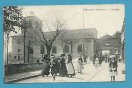 CPA L'Eglise GRIGNY 69 - Grigny