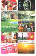 Germany - 10 X Calling Card - Prepaid Card - Asia - GSM, Cartes Prepayées & Recharges