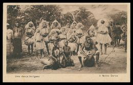 ANGOLA - COSTUMES - Uma Dança Indigena ( Ed. Casa 31 De Janeiro) Carte Postale - Angola
