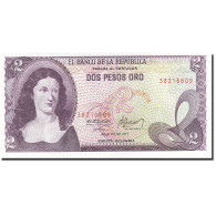 Billet, Colombie, 2 Pesos Oro, 1972-1973, 1977-07-20, KM:413b, NEUF - Kolumbien