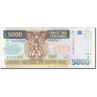 Billet, Costa Rica, 5000 Colones, 1993-1997, 1996-03-27, KM:266a, TTB - Costa Rica